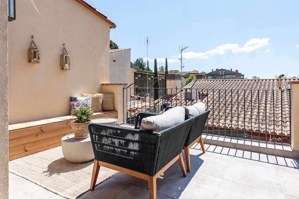 Velo Vern 3 Luxury Penthouse W Views Of City Wall Gerona Exterior foto